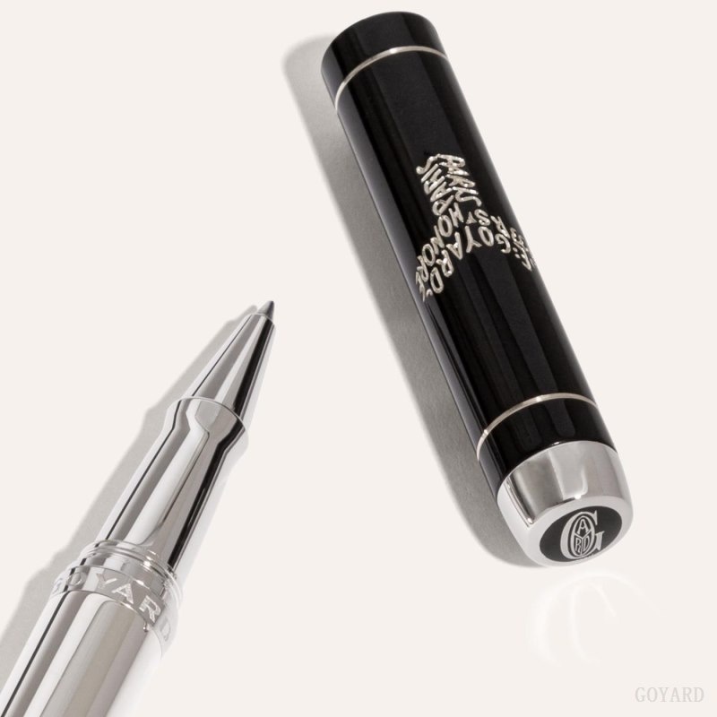 Goyard Clamecy Rollerball Pen Svarte | KOGA6353