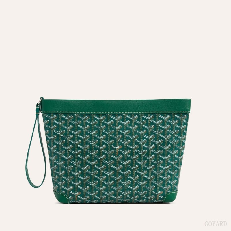 Goyard Conti pouch Grønn | XZIF8294