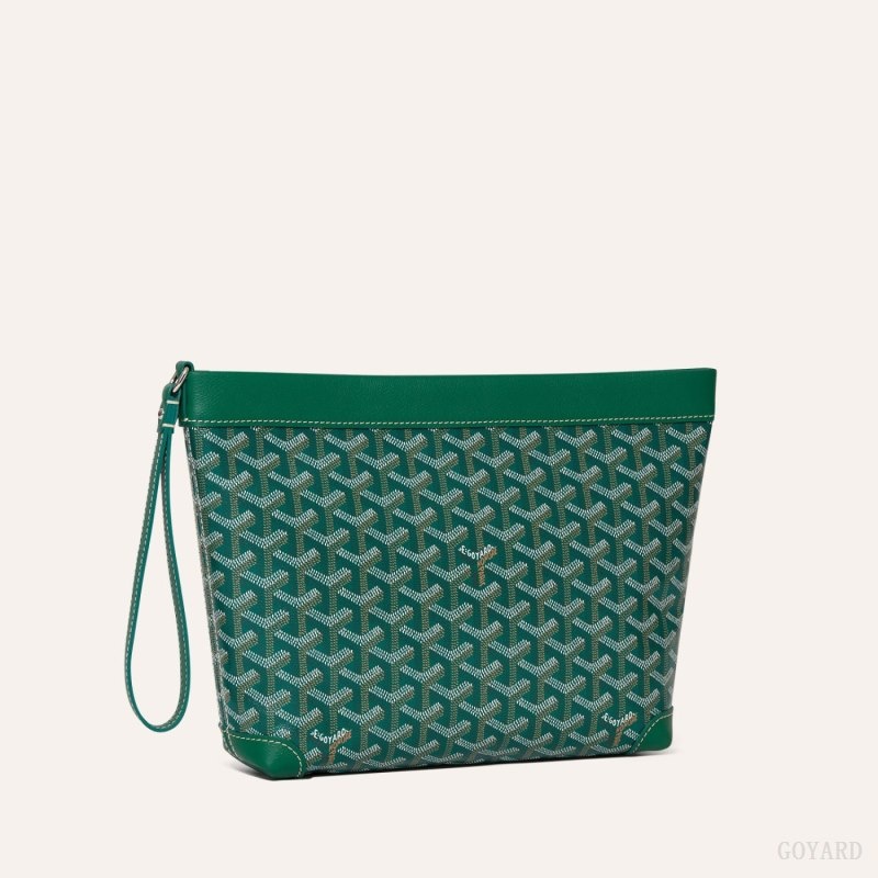 Goyard Conti pouch Grønn | XZIF8294