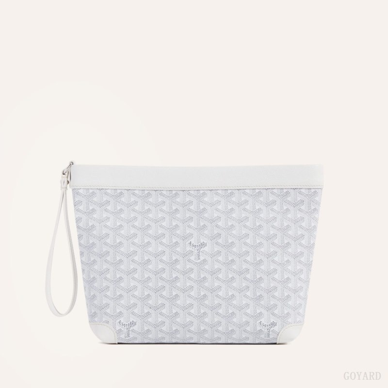 Goyard Conti pouch Hvite | RQNZ0910