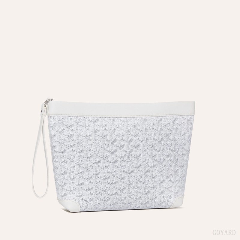 Goyard Conti pouch Hvite | RQNZ0910