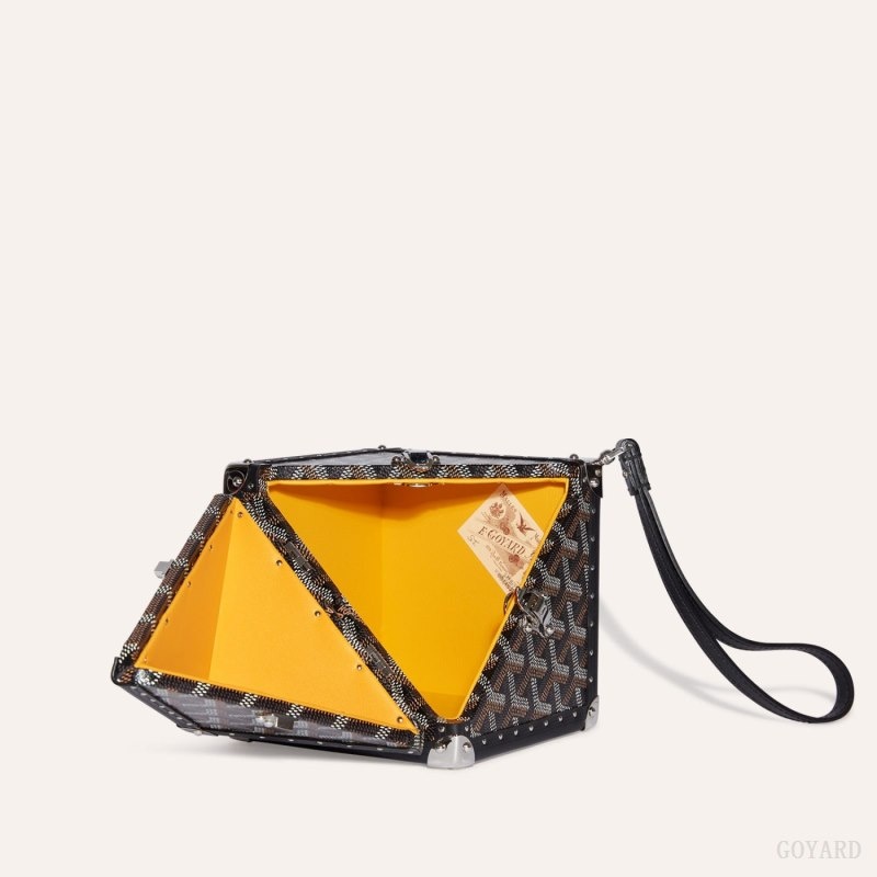 Goyard Dé Trunk Bag Svarte | BISZ2886