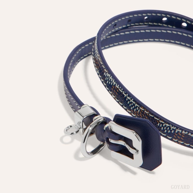 Goyard EDMOND BRACELET Marineblå Blå | MBOB5251