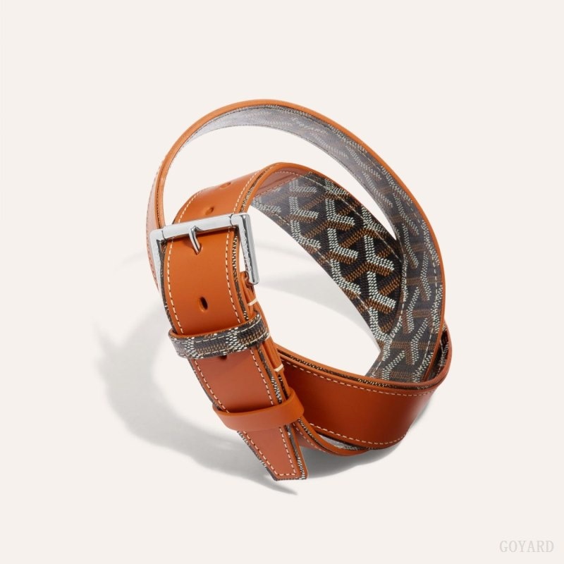 Goyard FLORIDA BELT Svarte Brune | XRWJ5882