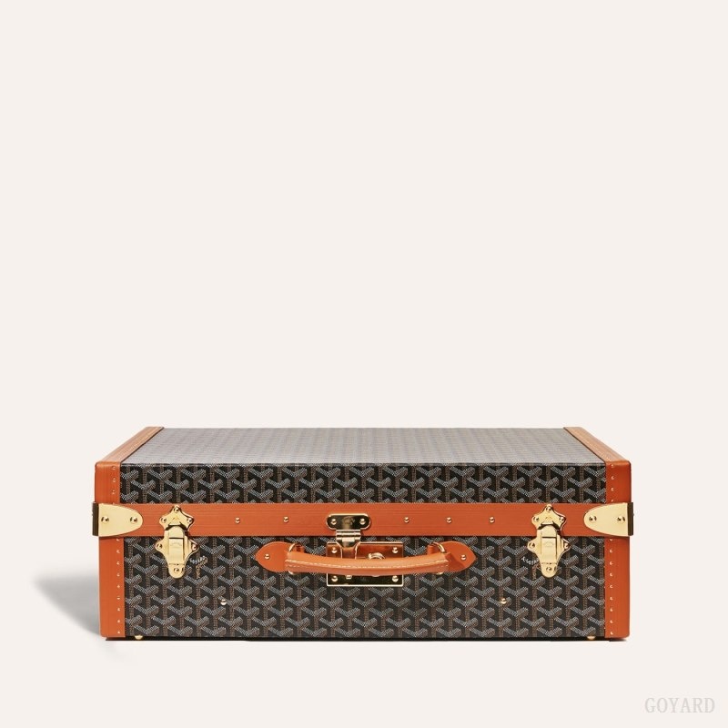 Goyard GRAND HÔTEL 55 CASE Svarte Brune | RKID9997