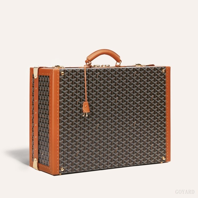 Goyard GRAND HÔTEL 55 CASE Svarte Brune | RKID9997