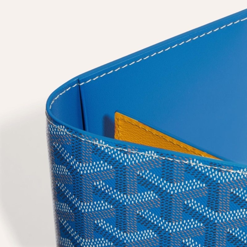 Goyard GRENELLE PASSPORT COVER Blå | VFLL7212