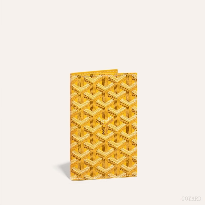 Goyard GRENELLE PASSPORT COVER Gul | HTYY5087