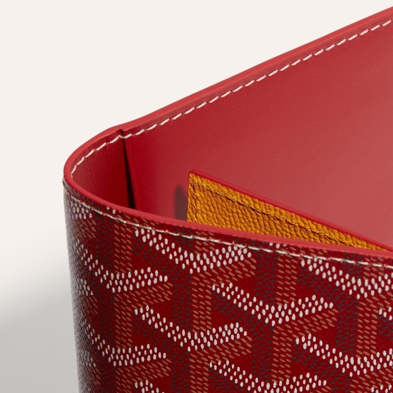 Goyard GRENELLE PASSPORT COVER Rød | IKSU0362