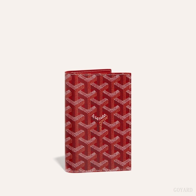 Goyard GRENELLE PASSPORT COVER Rød | IKSU0362