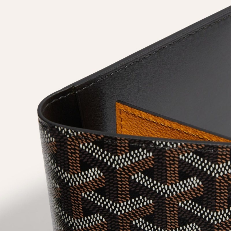 Goyard GRENELLE PASSPORT COVER Svarte | SRYX1348