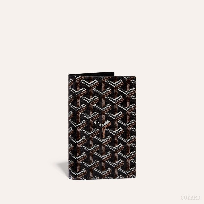 Goyard GRENELLE PASSPORT COVER Svarte | SRYX1348