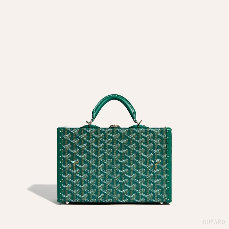 Goyard Grand Hôtel Trunk Bag Grønn | ZEYU9499