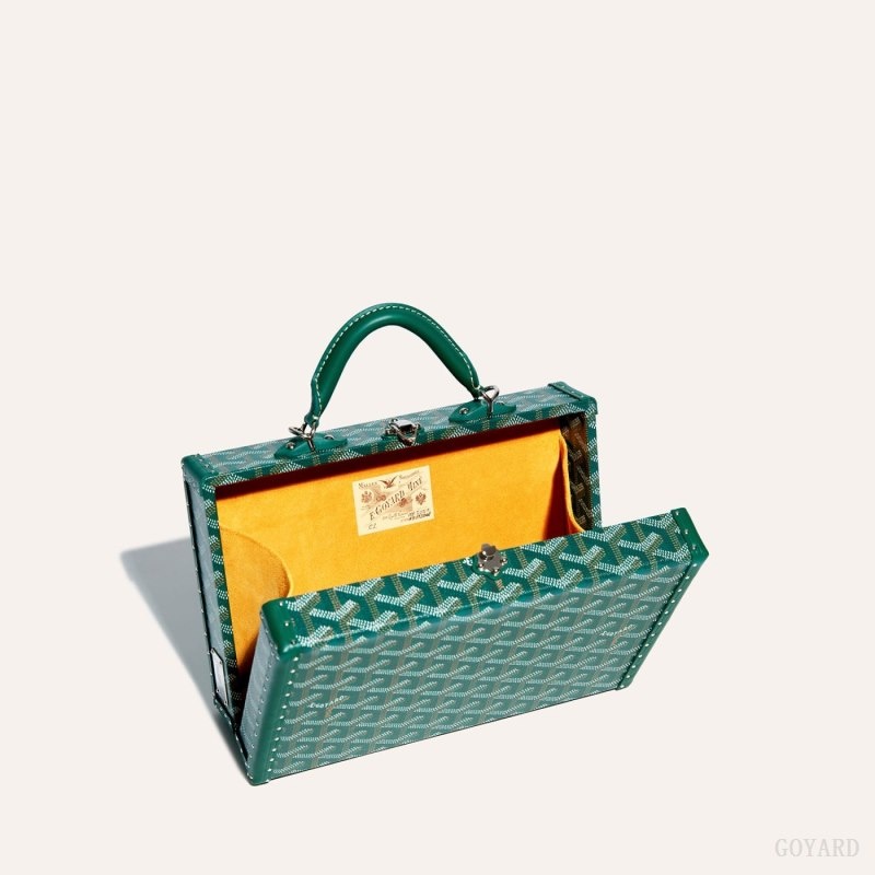 Goyard Grand Hôtel Trunk Bag Grønn | ZEYU9499