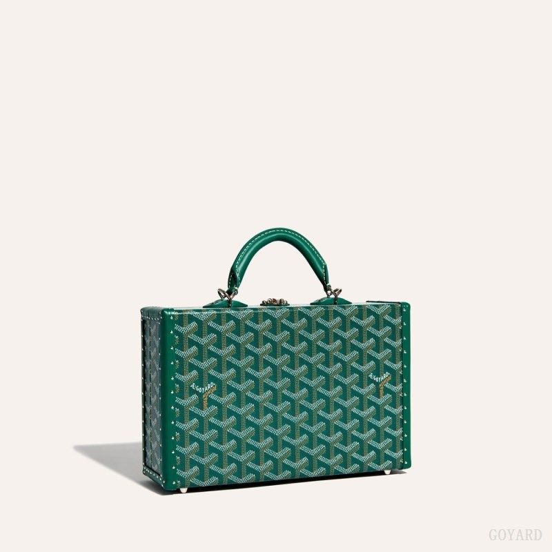 Goyard Grand Hôtel Trunk Bag Grønn | ZEYU9499