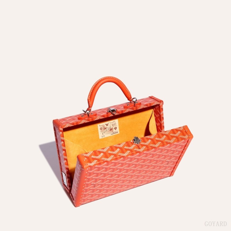 Goyard Grand Hôtel Trunk Bag Oransje | PNXM0400