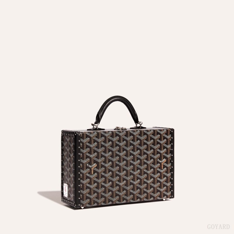 Goyard Grand Hôtel Trunk Bag Svarte | FFIG4766