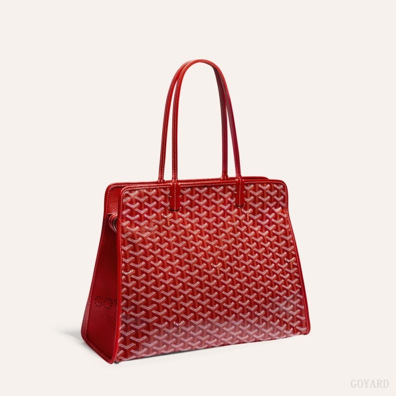 Goyard HARDY PM BAG Rød | QOWM8255