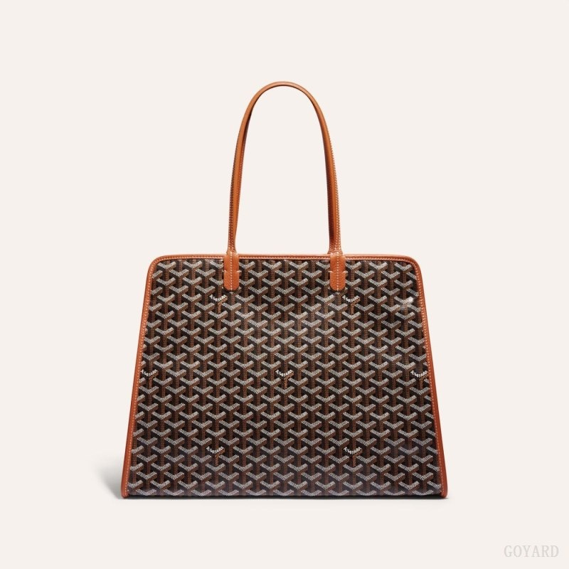 Goyard HARDY PM BAG Svarte Brune | RHBZ0117