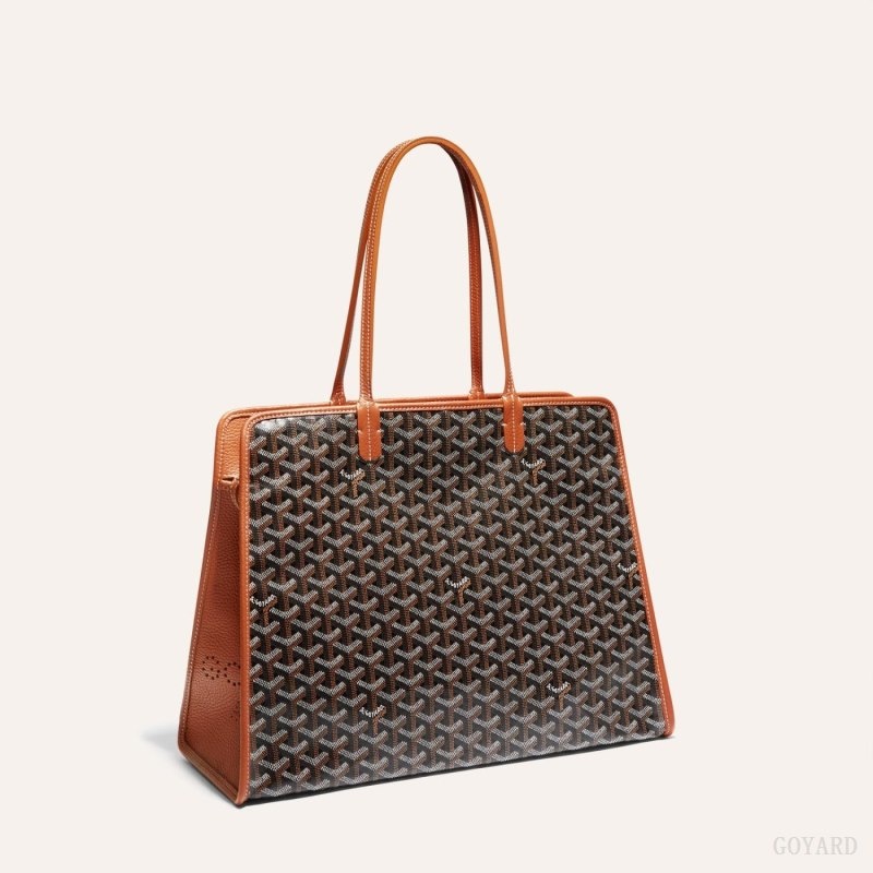 Goyard HARDY PM BAG Svarte Brune | RHBZ0117