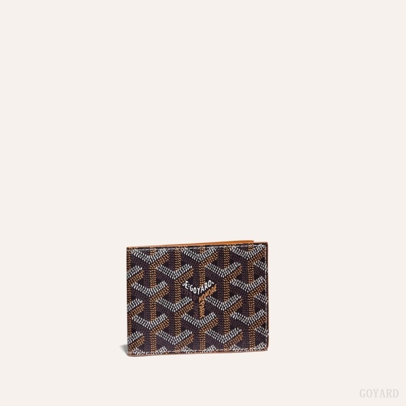 Goyard INSERT VICTOIRE CARD WALLET Svarte Brune | PLKM0692