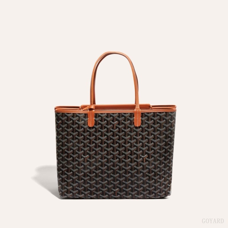 Goyard ISABELLE BAG Svarte Brune | YSFG8818