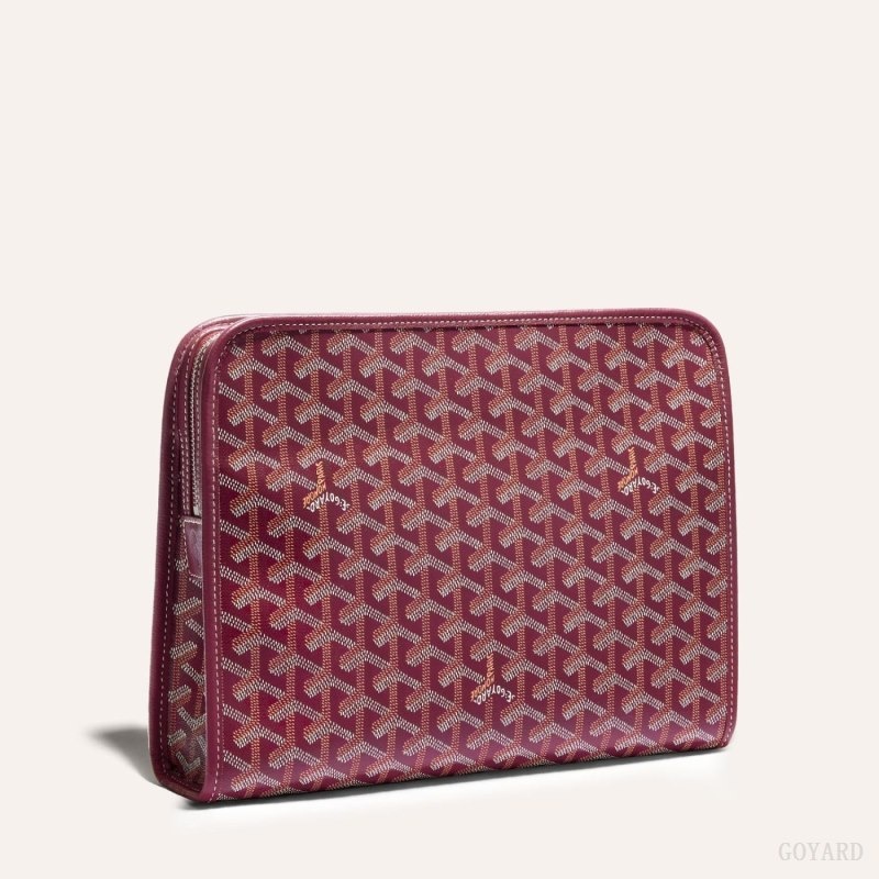 Goyard JOUVENCE GM TOILET BAG Burgunder | DMKH8445