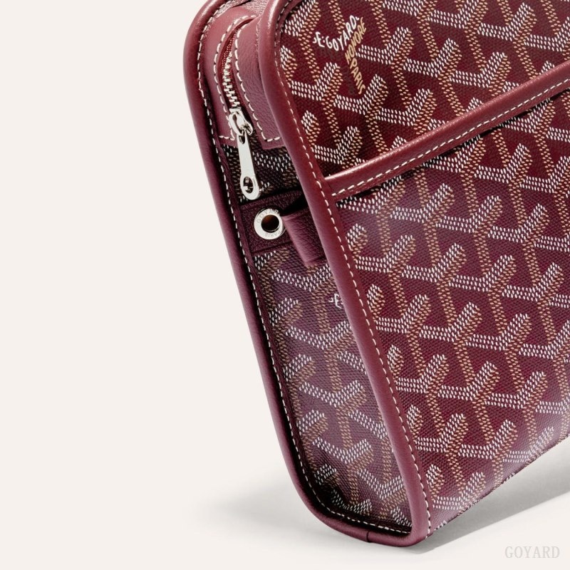 Goyard JOUVENCE GM TOILET BAG Burgunder | DMKH8445