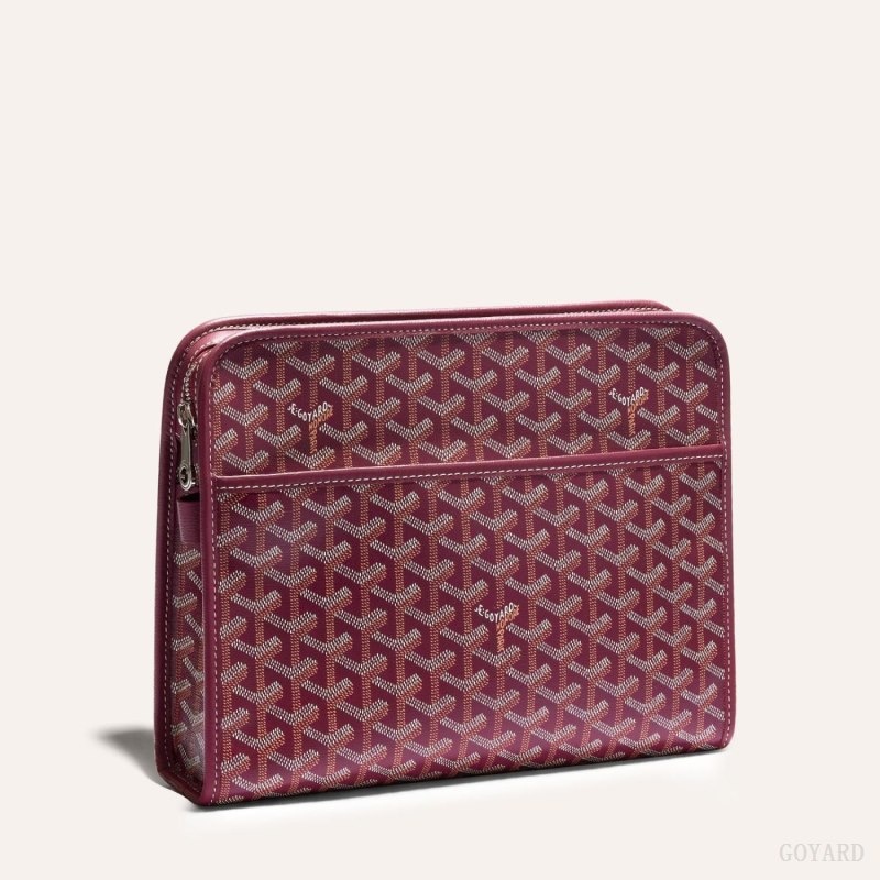 Goyard JOUVENCE GM TOILET BAG Burgunder | DMKH8445