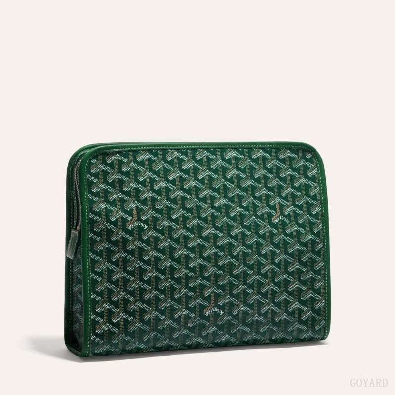 Goyard JOUVENCE GM TOILET BAG Grønn | JKFM1781