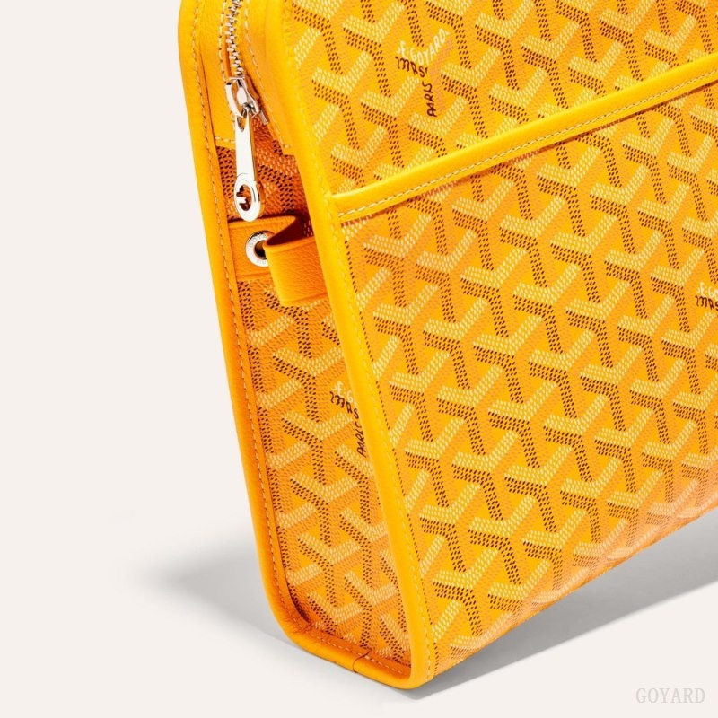 Goyard JOUVENCE GM TOILET BAG Gul | OEFO3382