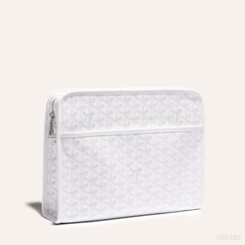 Goyard JOUVENCE GM TOILET BAG Hvite | RKMN6852