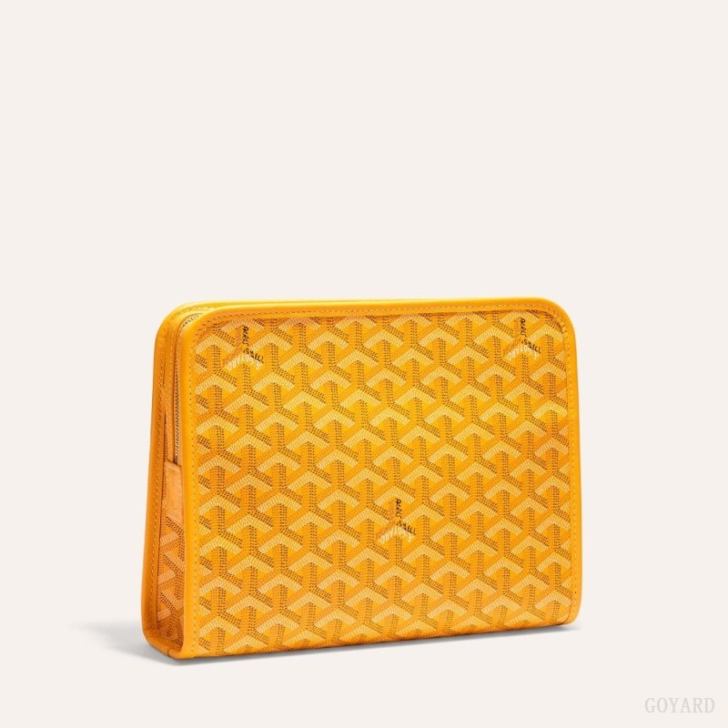 Goyard JOUVENCE MM TOILET BAG Gul | UCGT9702