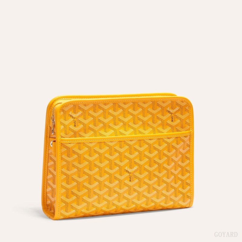 Goyard JOUVENCE MM TOILET BAG Gul | UCGT9702