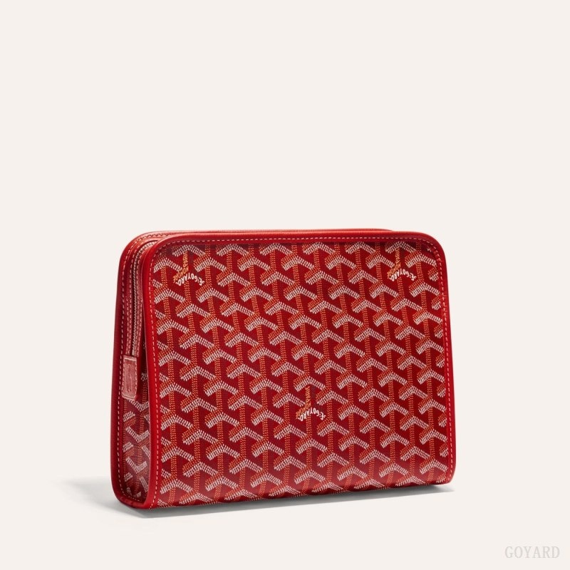 Goyard JOUVENCE MM TOILET BAG Rød | RQRG4626