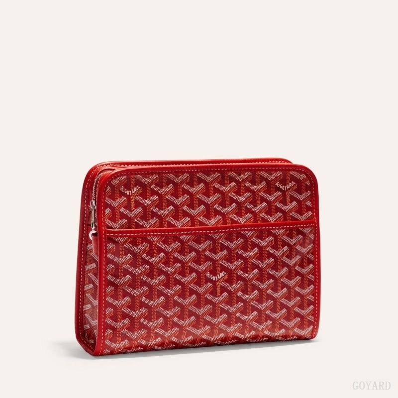 Goyard JOUVENCE MM TOILET BAG Rød | RQRG4626