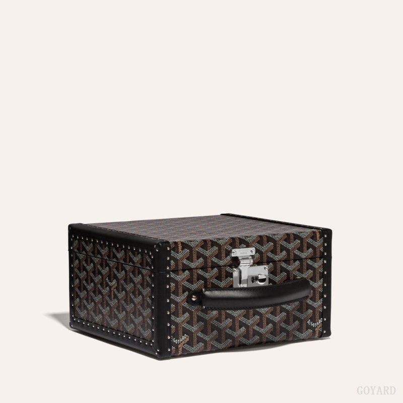 Goyard JOUX 6 WATCH CASE Svarte | LEMJ6540