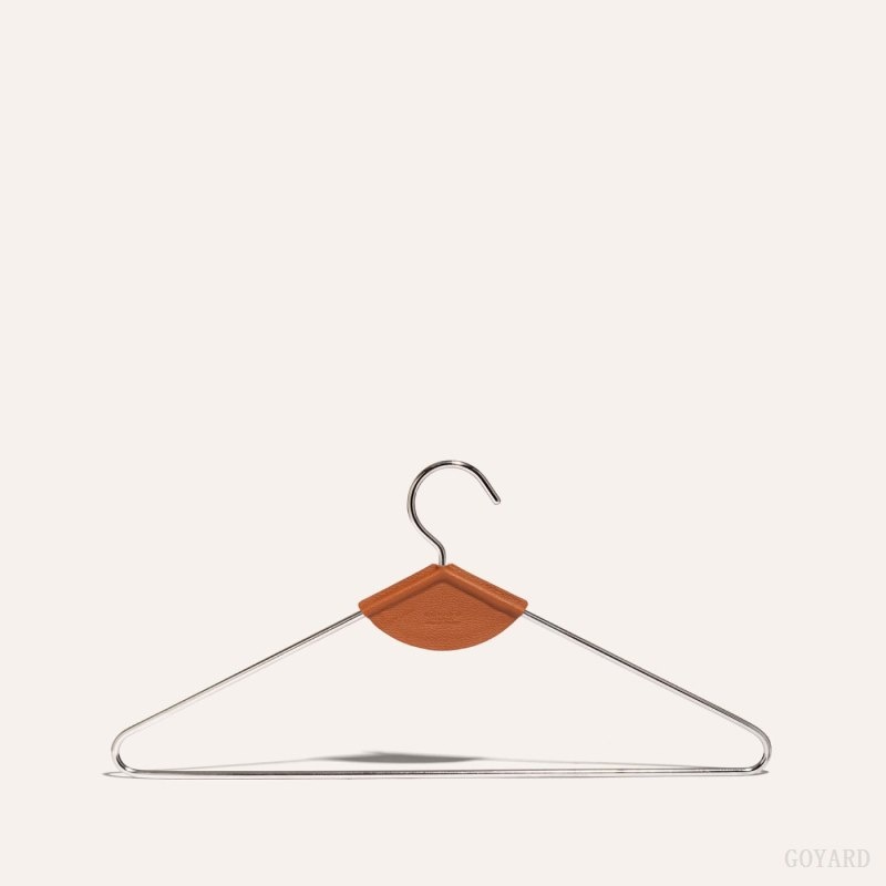 Goyard LIVRÉE PAIR OF HANGERS Svarte Brune | GBOA4039