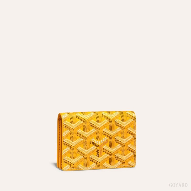 Goyard MALESHERBES CARD WALLET Gul | QCKA7801