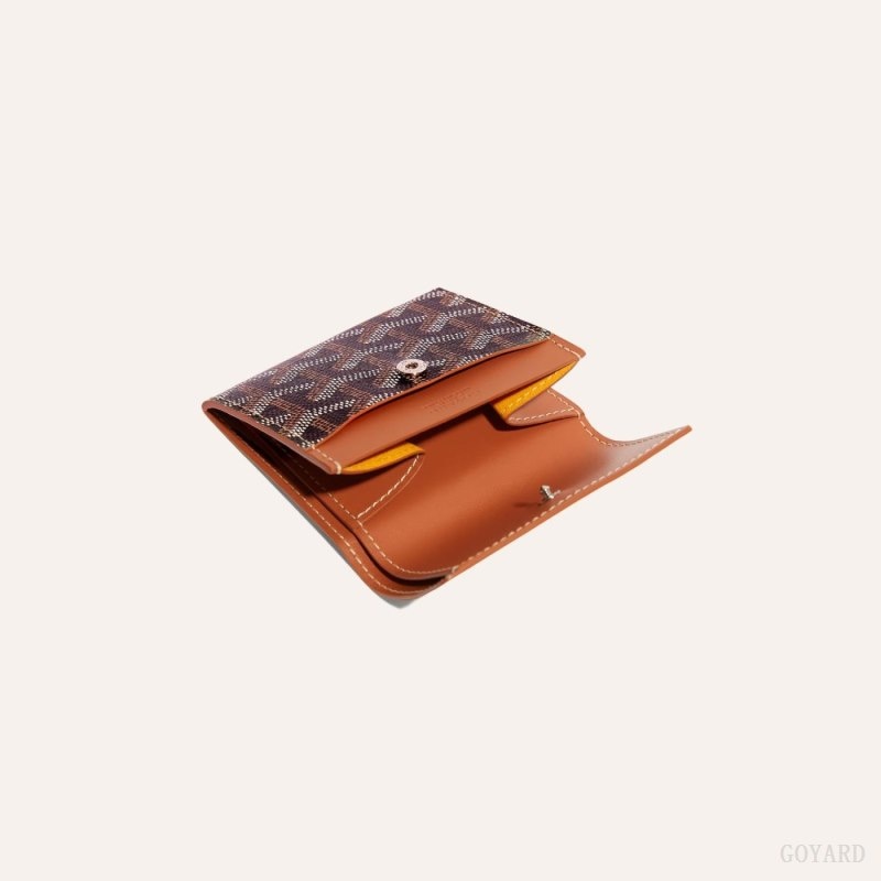 Goyard MARIGNY WALLET Svarte Brune | GRHU4939