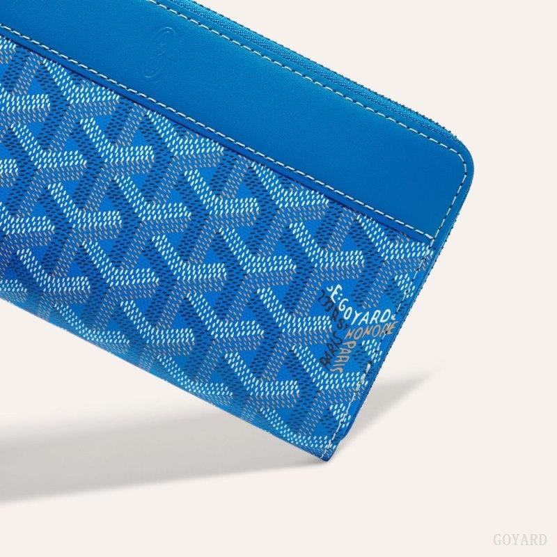 Goyard MATIGNON GM WALLET Blå | SBAL5944