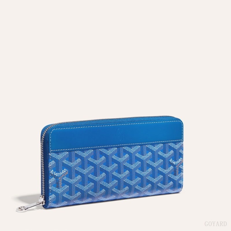 Goyard MATIGNON GM WALLET Blå | SBAL5944