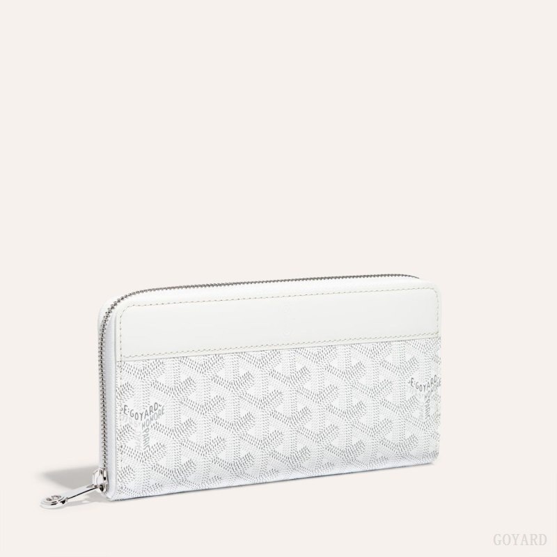 Goyard MATIGNON GM WALLET Hvite | PQHO7654