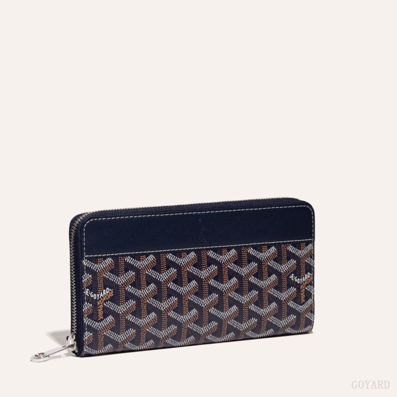 Goyard MATIGNON GM WALLET Marineblå Blå | PSTQ3113