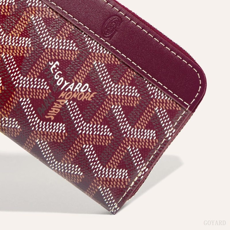 Goyard MATIGNON MINI WALLET Burgunder | HXUB6693