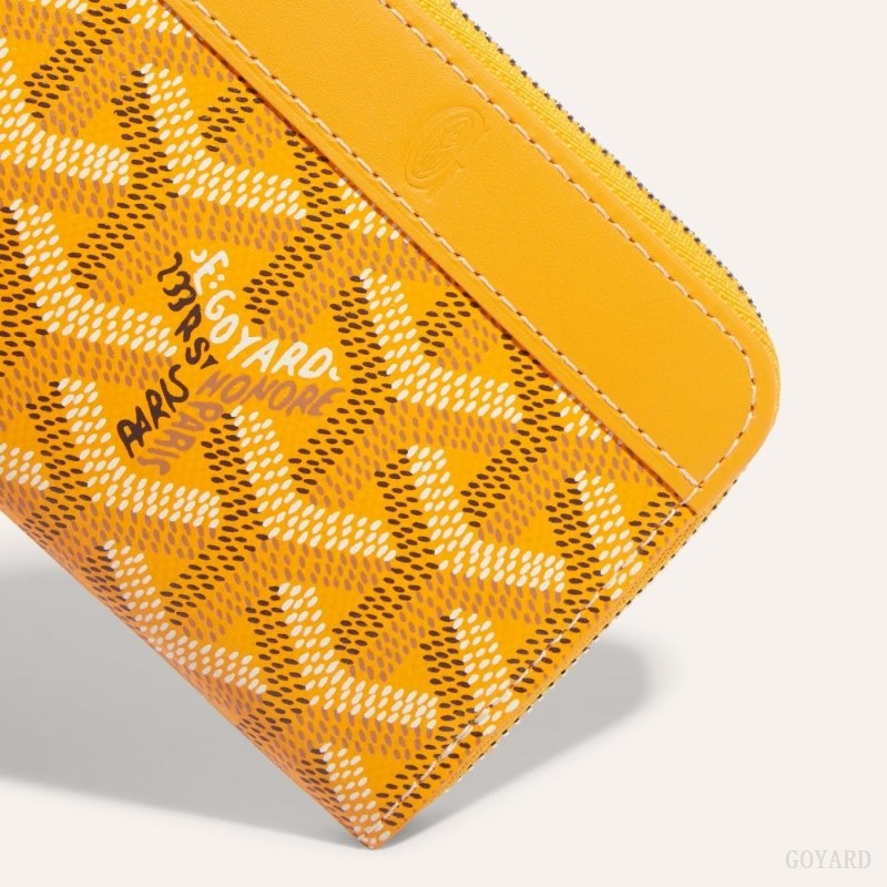 Goyard MATIGNON MINI WALLET Gul | FNHS9680