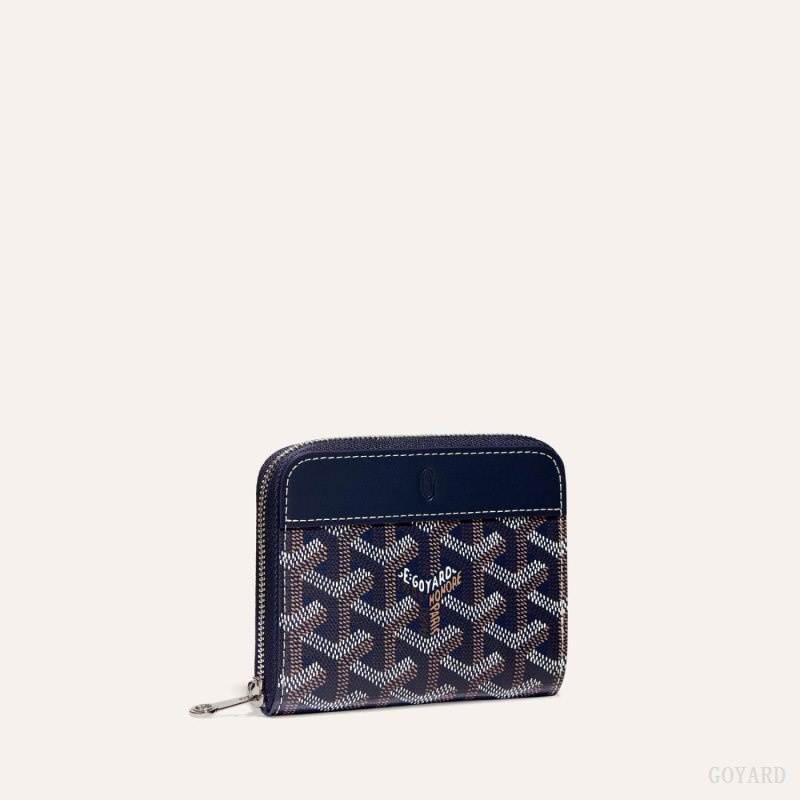 Goyard MATIGNON PM WALLET Marineblå Blå | TGXD8345