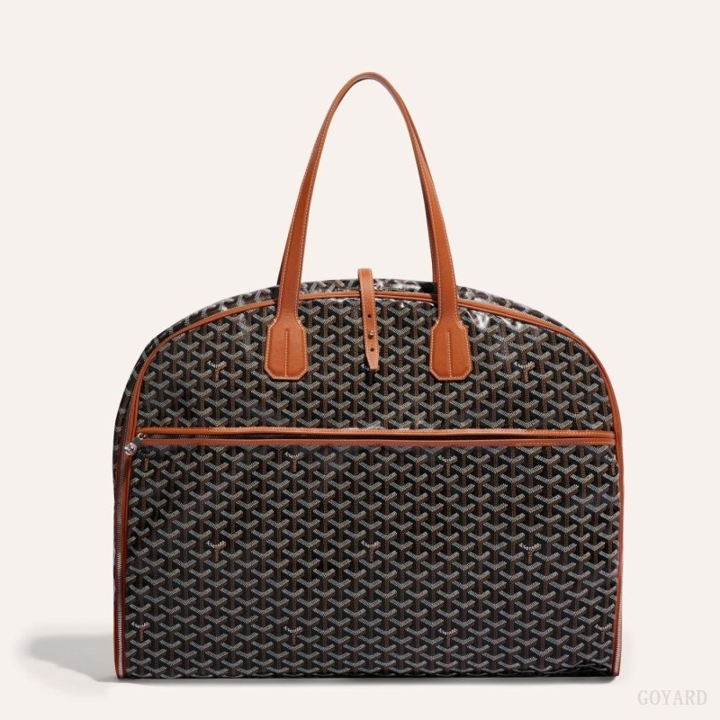 Goyard MAYFAIR GARMENT COVER Svarte Brune | GIXI8562