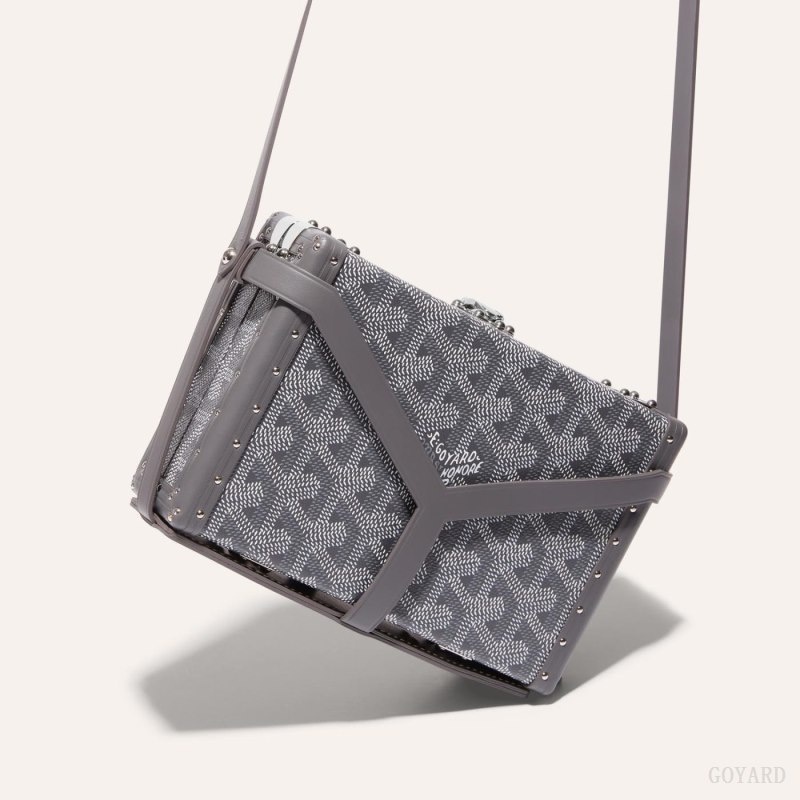 Goyard MINAUDIÈRE TRUNK BAG Grå | CCHX5806