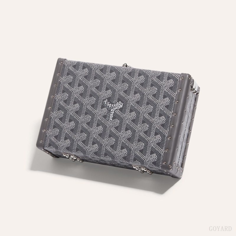 Goyard MINAUDIÈRE TRUNK BAG Grå | CCHX5806